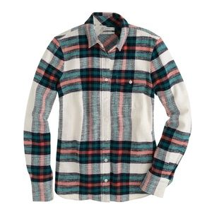 RARE Jcrew rock salt flannel